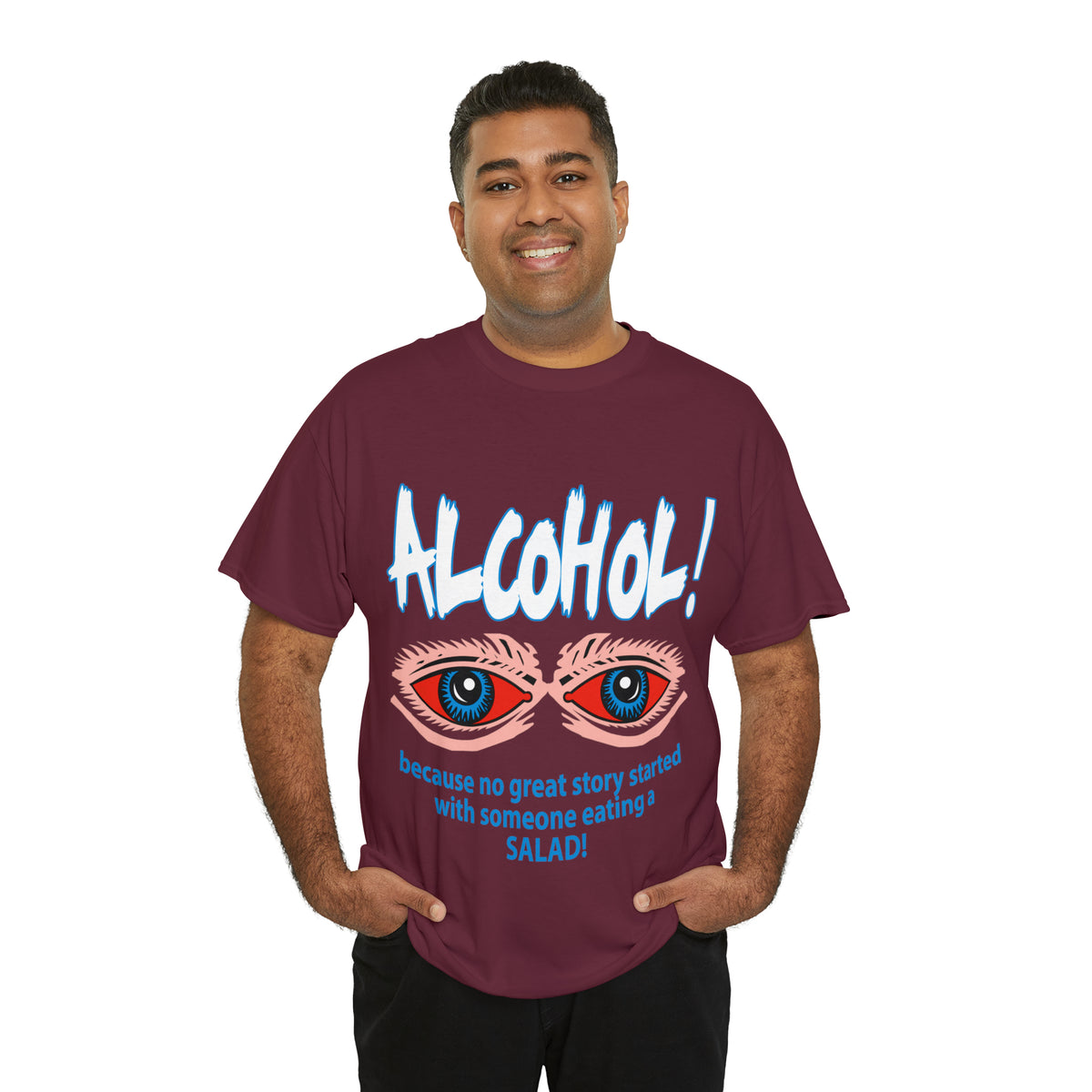 "ALC****" vs Salad - Funny Unisex Heavy Cotton Tee - AUS