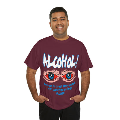 "ALC****" vs Salad - Funny Unisex Heavy Cotton Tee - AUS