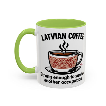 Latvian Coffee Mug | Funny Latvian Heritage Gift | BalticAF