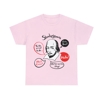 SHAKESPEARE (light) - Unisex Heavy Cotton Tee