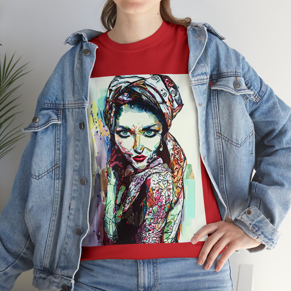 EASTERN BEAUTY - Airt on a Shirt  - Unisex Heavy Cotton Tee - AUS