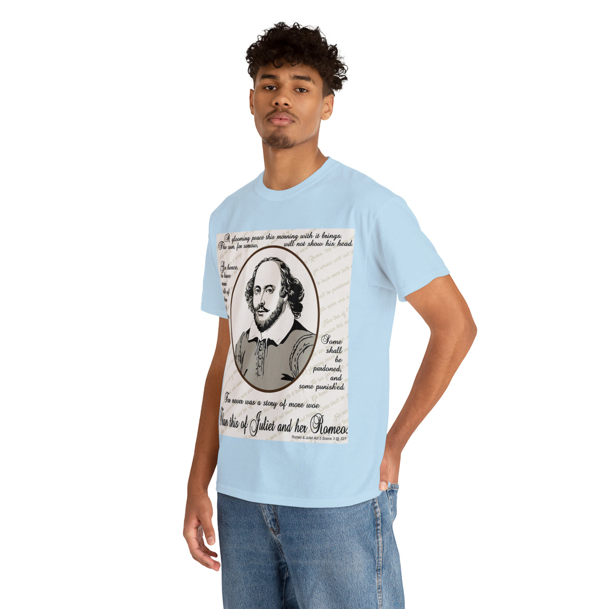 No Greater Tale of Woe... Juliet & Romeo.- Unisex Heavy Cotton Tee