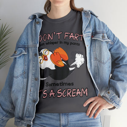 I DON'T FA*T - Funny Unisex Heavy Cotton Tee - USA