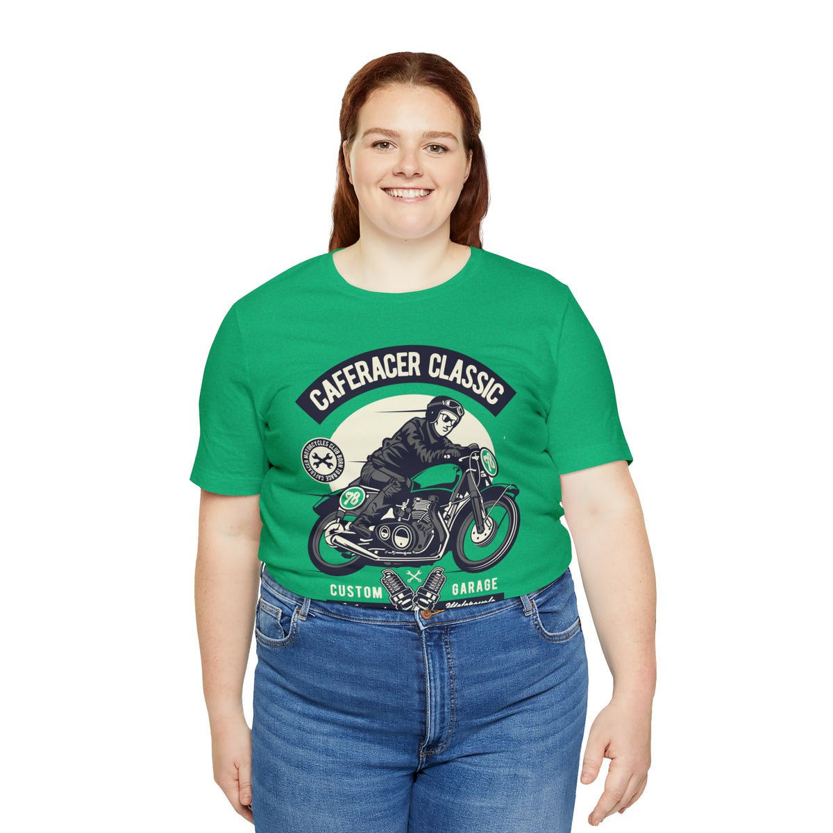 CAFE RACER Classic - Unisex Jersey Short Sleeve Tee