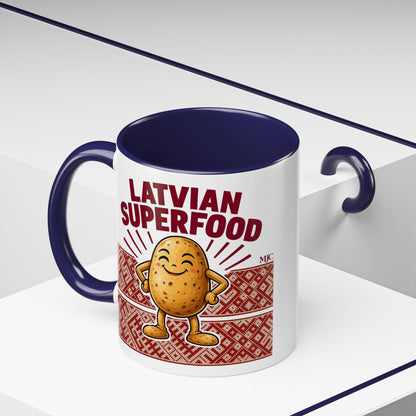 Latvian Superfood Mug | Funny Potato Gift | BalticAF