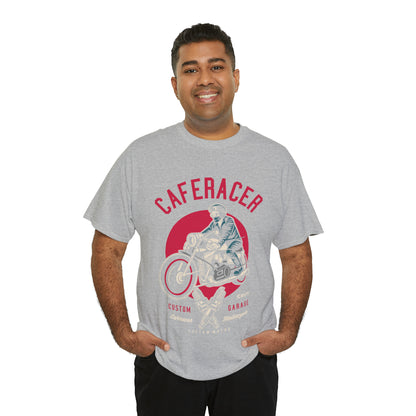 CAFE RACER Custom Garage - Unisex Heavy Cotton Tee