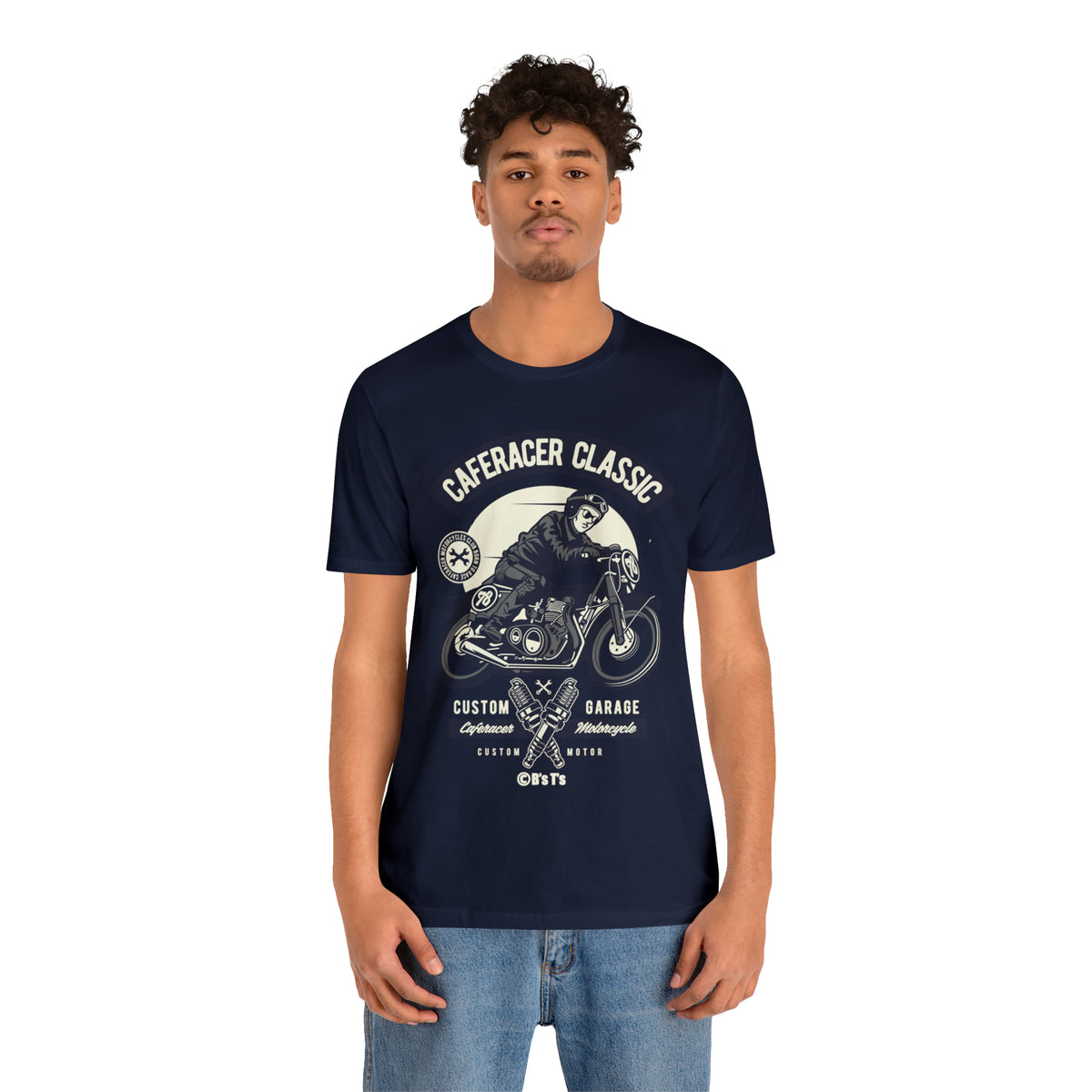 CAFE RACER Classic - Unisex Jersey Short Sleeve Tee