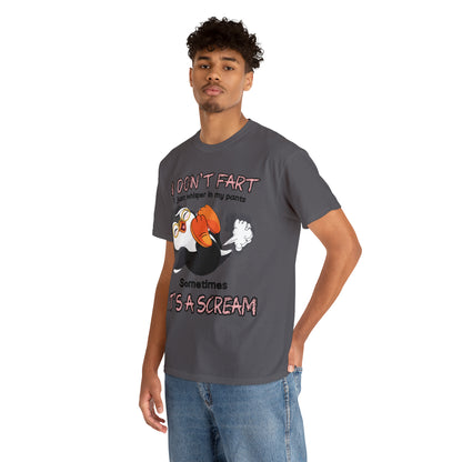 I DON'T FA*T - Funny Unisex Heavy Cotton Tee - USA