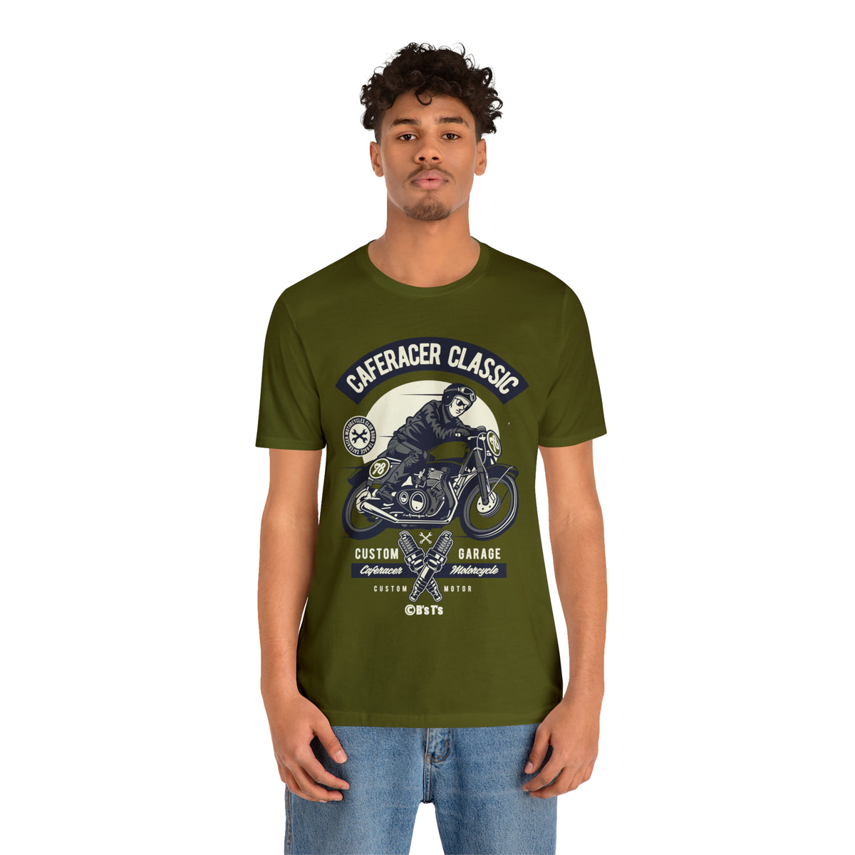 CAFE RACER Classic - Unisex Jersey Short Sleeve Tee