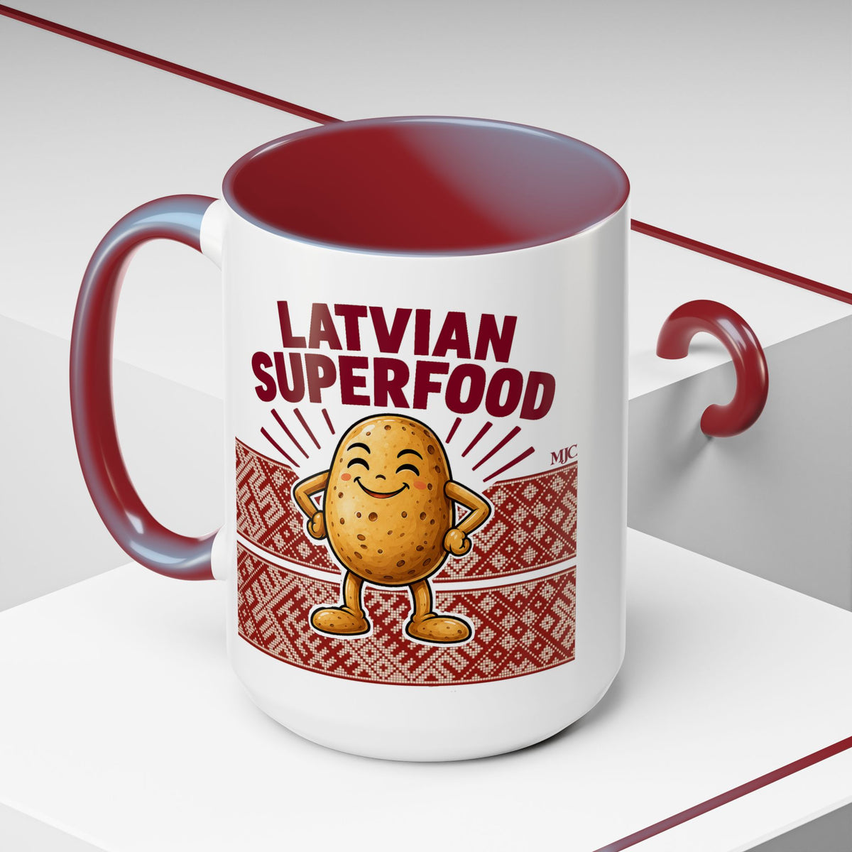 Latvian Superfood Mug | Funny Potato Gift | BalticAF