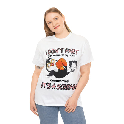 I DON'T FA*T  - Funny Unisex Heavy Cotton Tee - AUS