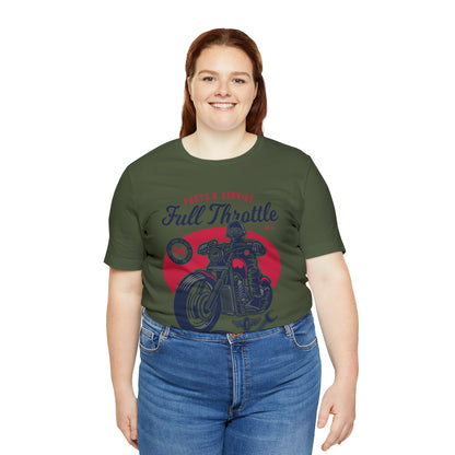 FULL THROTTLE Parts & Service - Unisex Jersey Short Sleeve Tee