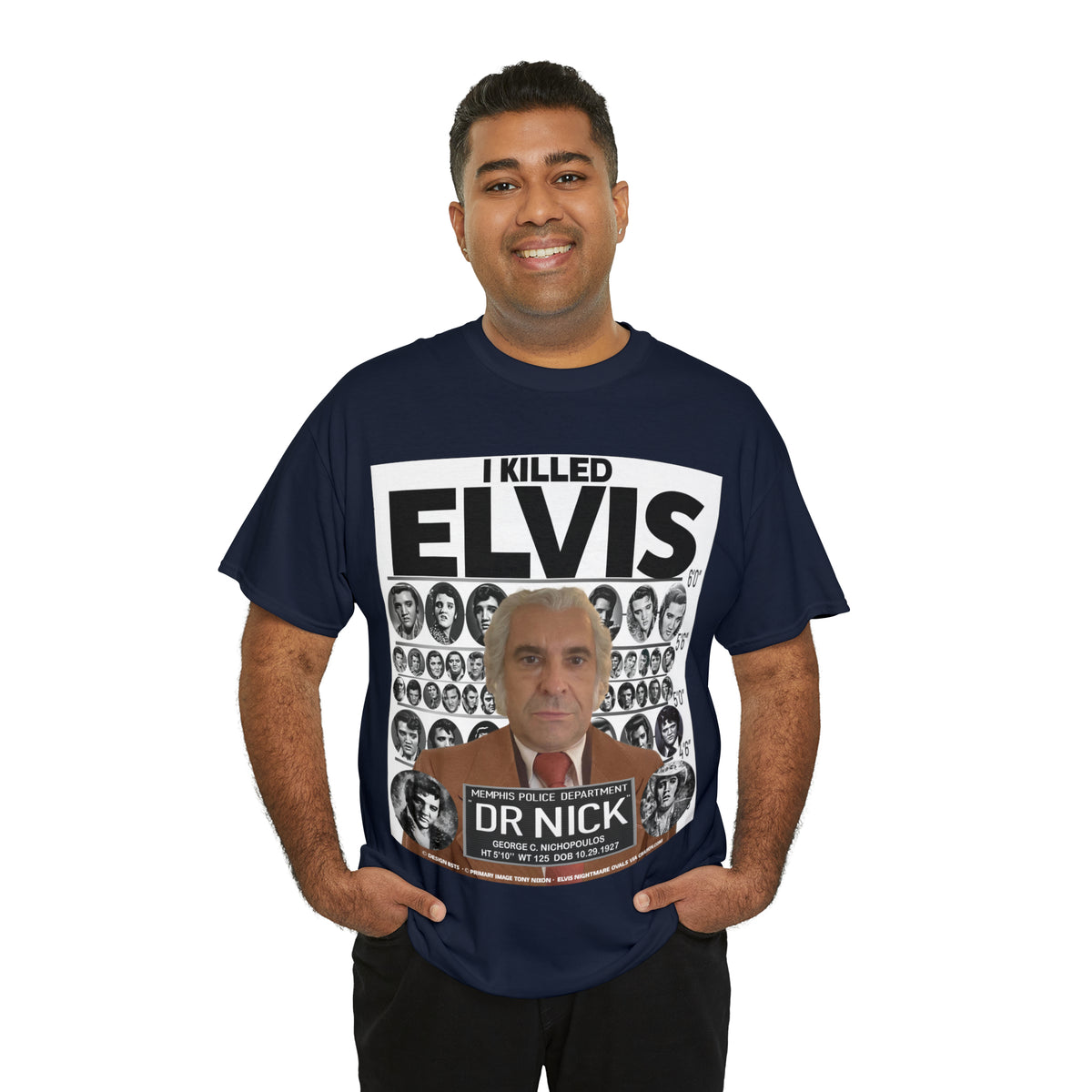I KI**** ELVIS  - Unisex Heavy Cotton Tee - AUS