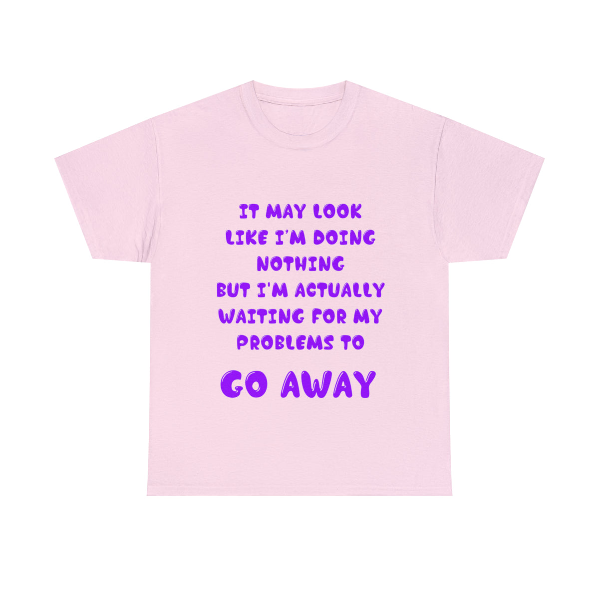 It May Look Like I'm Doing Nothing...  - Unisex Heavy Cotton Tee - AUS
