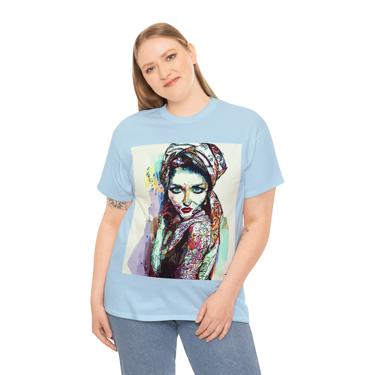 EASTERN BEAUTY - Airt on a Shirt  - Unisex Heavy Cotton Tee - AUS