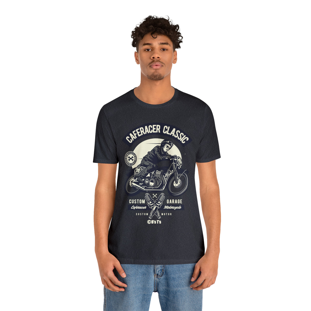 CAFE RACER Classic - Unisex Jersey Short Sleeve Tee