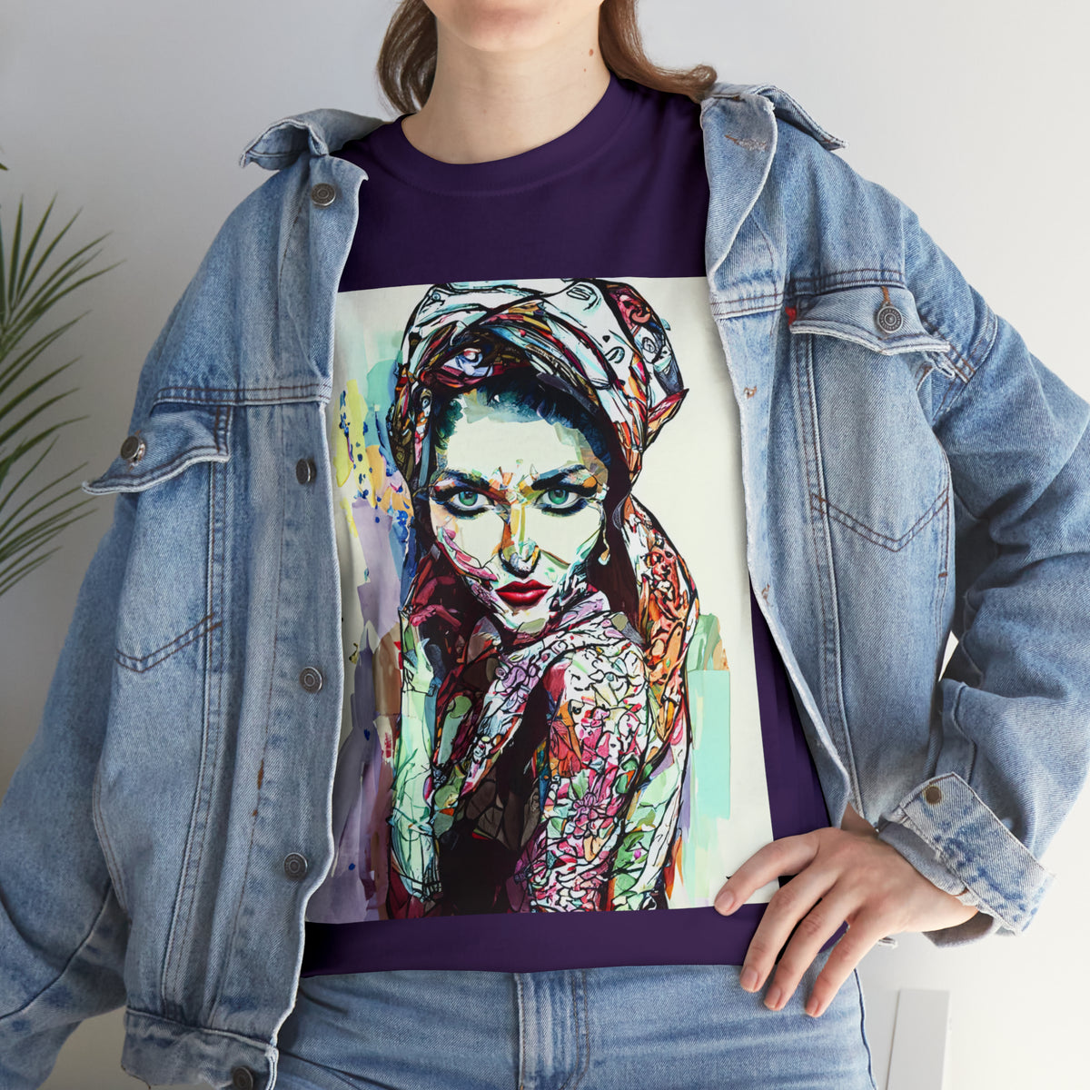 EASTERN BEAUTY - Airt on a Shirt  - Unisex Heavy Cotton Tee - AUS