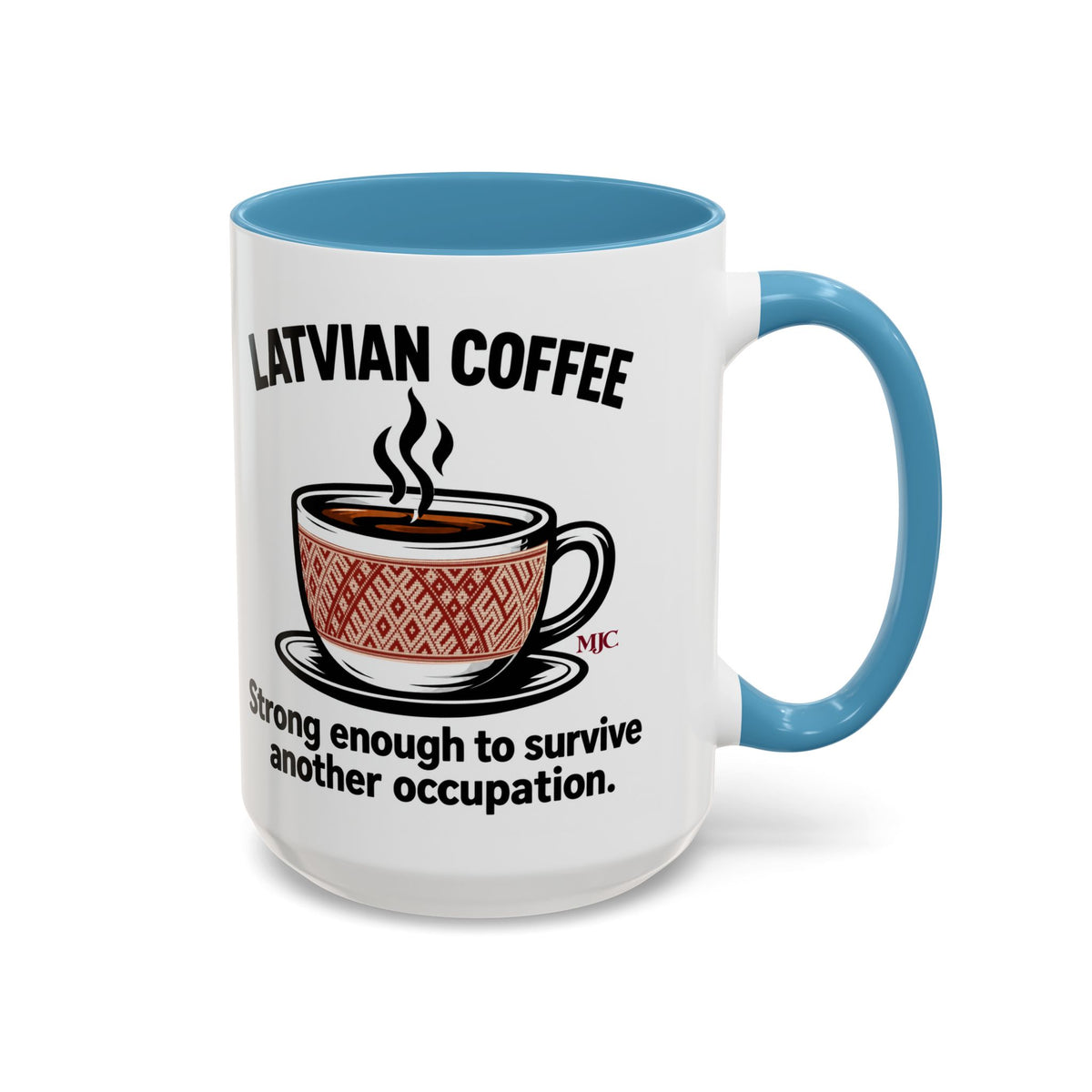 Latvian Coffee Mug | Funny Latvian Heritage Gift | BalticAF