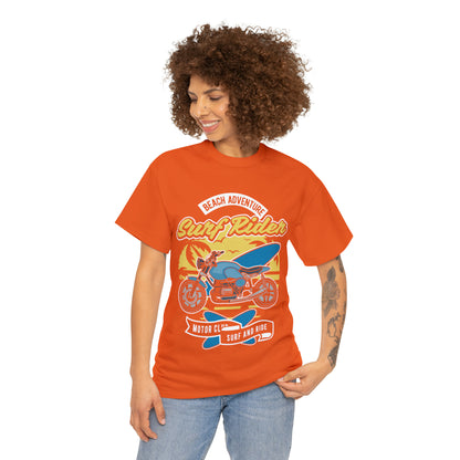 SURF RIDER - Printed in Australia - Unisex Jersey Short Sleeve Tee