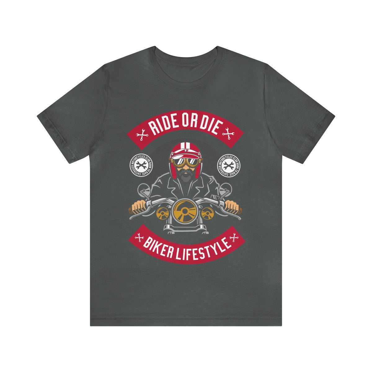 BIKER LIFESTYLE - Ride or Die - Unisex Jersey Short Sleeve Tee