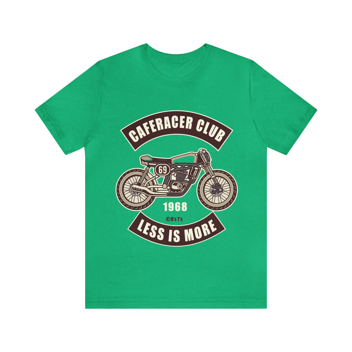 CAFE RACE CLUB Less is More - Unisex Jersey Short Sleeve Tee