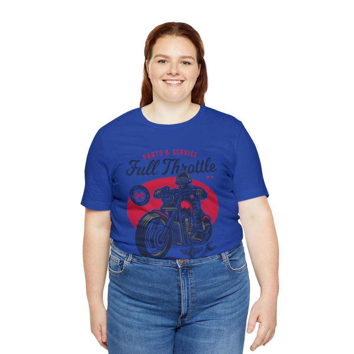 FULL THROTTLE Parts & Service - Unisex Jersey Short Sleeve Tee