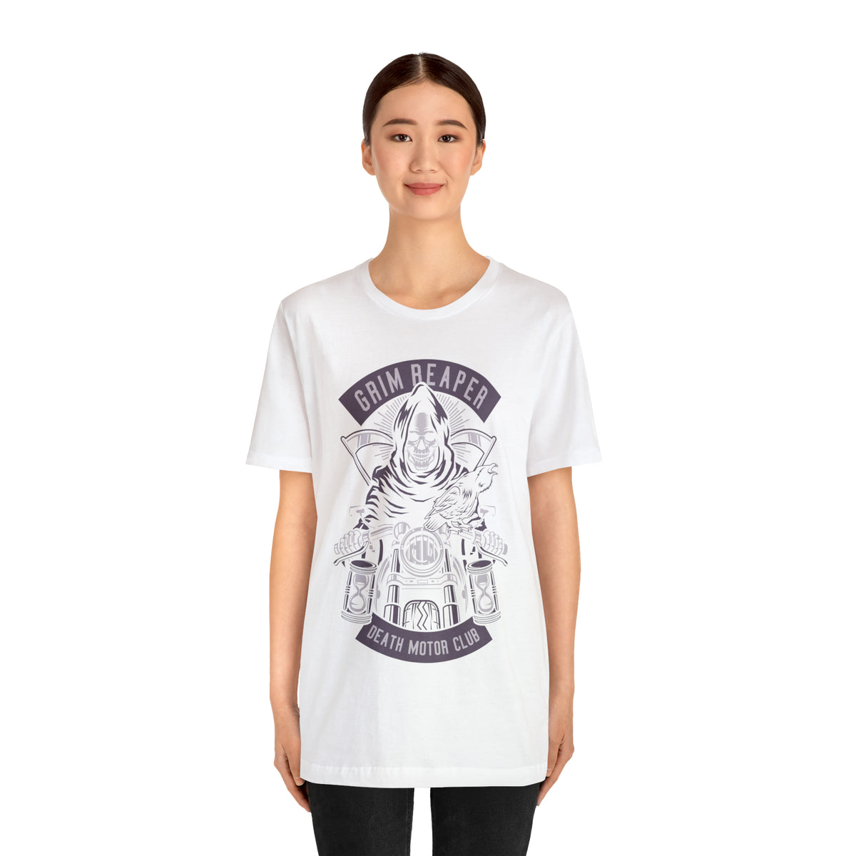 GRIM REAPER Moto Club - Unisex Jersey Short Sleeve Tee