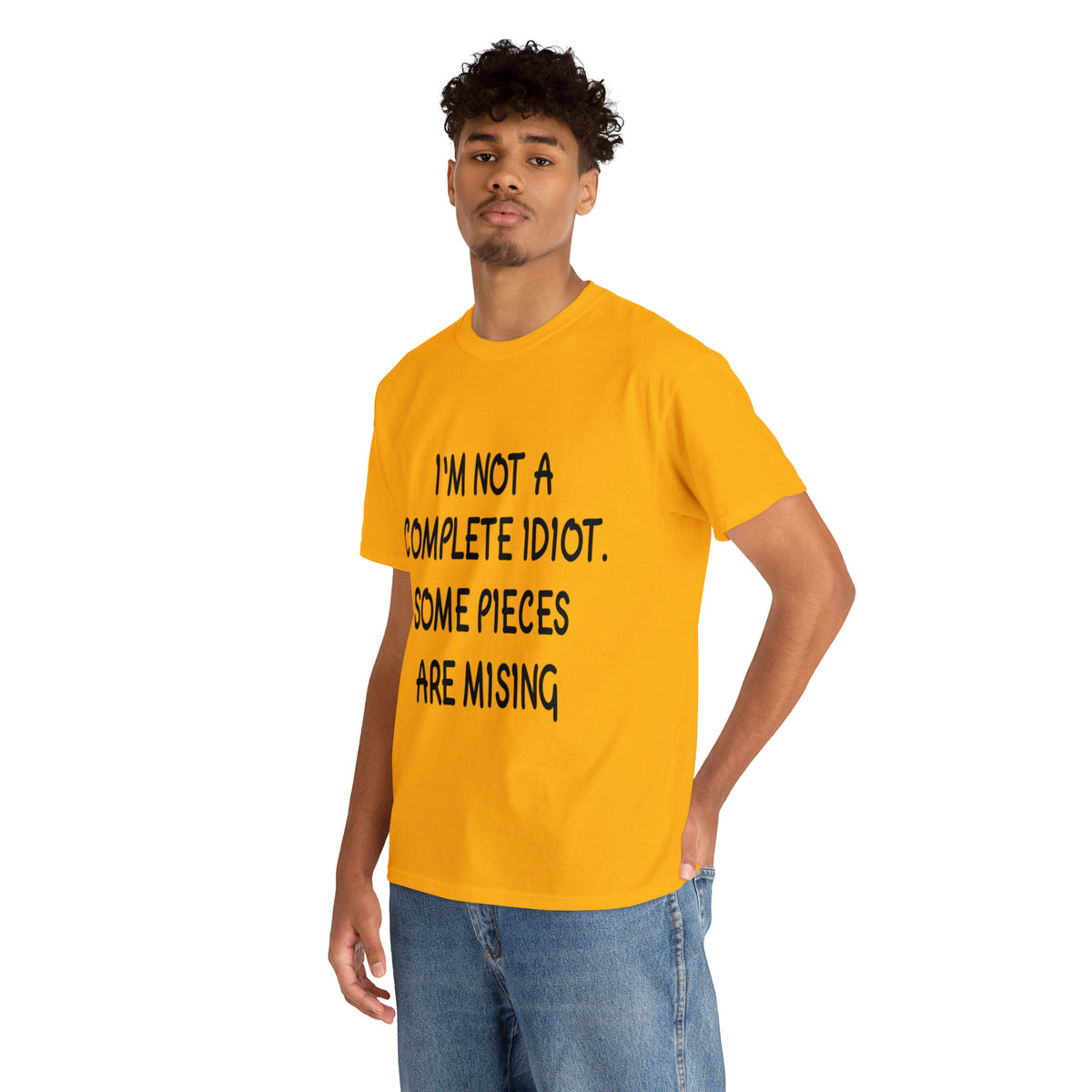 I'M NOT A COMPLETE ID*** - Unisex Heavy Cotton Tee - AUS