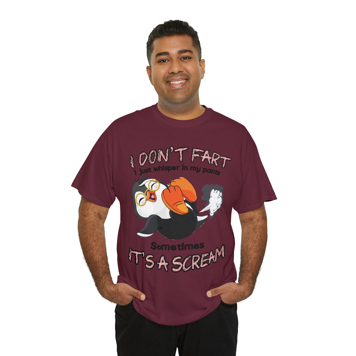 I DON'T FA*T - Funny Unisex Heavy Cotton Tee - USA