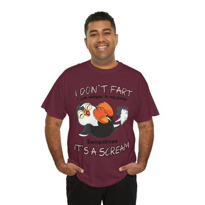 I DON'T FA*T - Funny Unisex Heavy Cotton Tee - USA