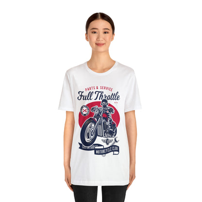 FULL THROTTLE Parts & Service - Unisex Jersey Short Sleeve Tee