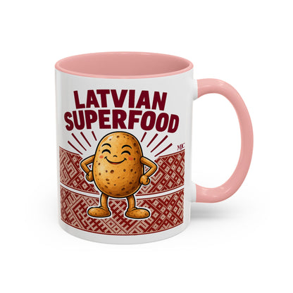 Latvian Superfood Mug | Funny Potato Gift | BalticAF