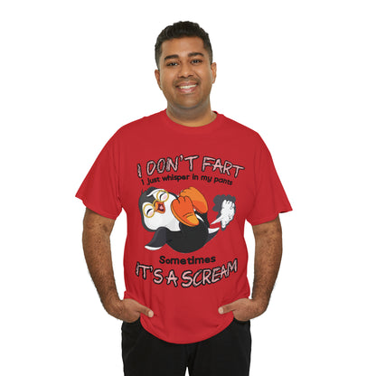 I DON'T FA*T - Funny Unisex Heavy Cotton Tee - USA