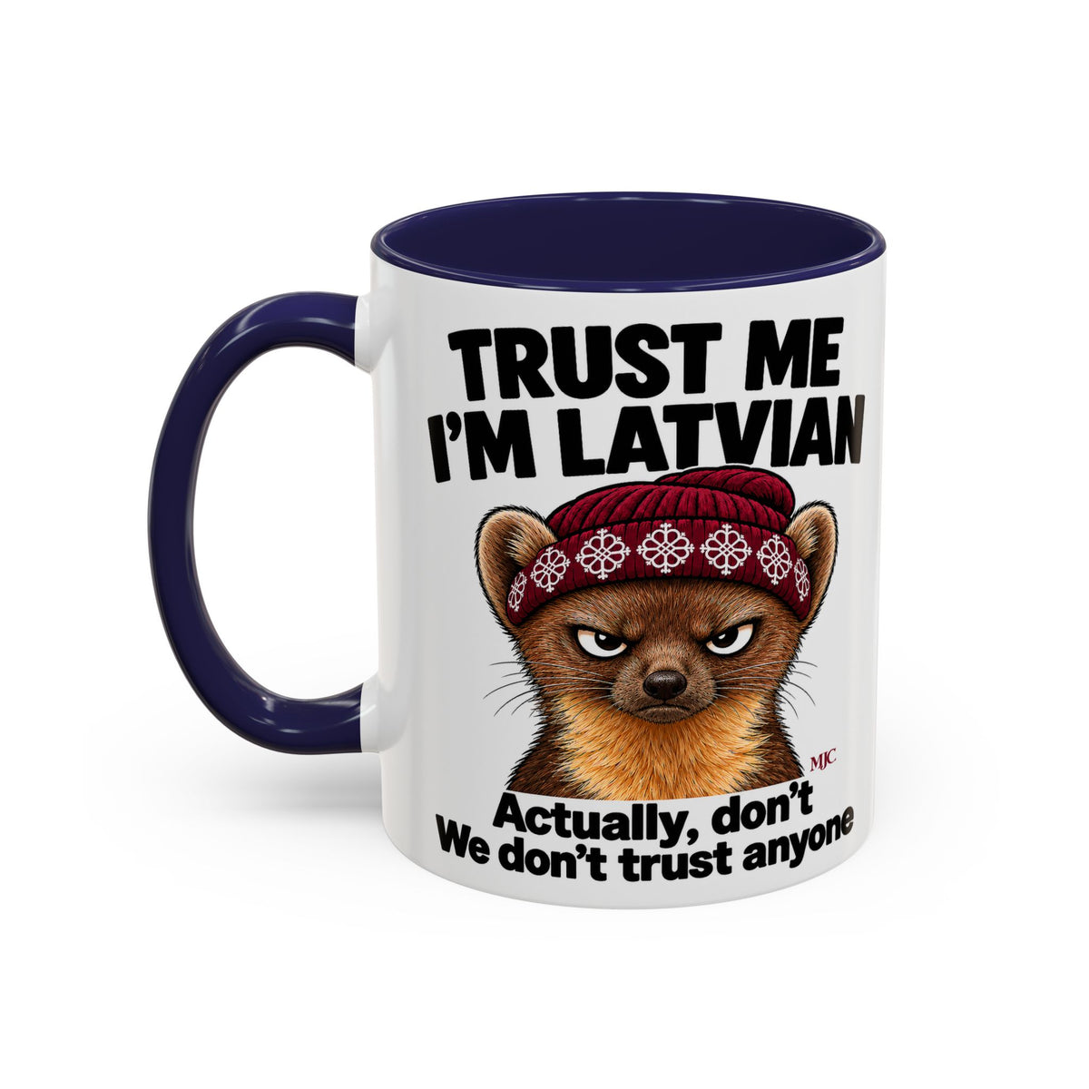 Trust Me I'm Latvian Mug | Funny Latvian Gift | BalticAF