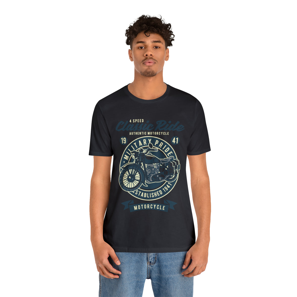 MILITARY RIDE Classic Pride - Unisex Jersey Short Sleeve Tee