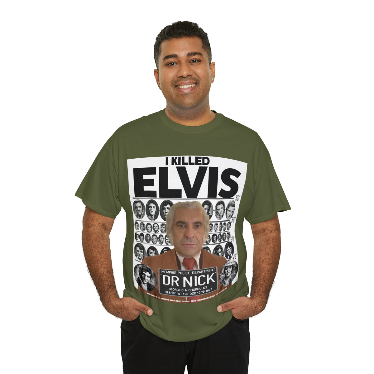I KI**** ELVIS  - Unisex Heavy Cotton Tee - AUS