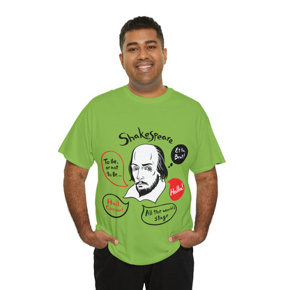 SHAKESPEARE (light) - Unisex Heavy Cotton Tee