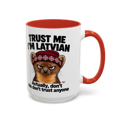 Trust Me I'm Latvian Mug | Funny Latvian Gift | BalticAF