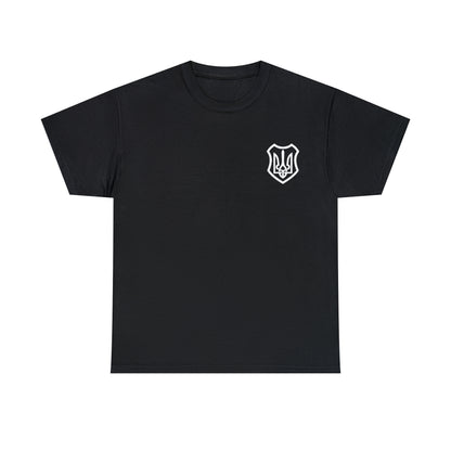ICONIC UKRAINIAN TRIDENT T-SHIRT version 2 - Unisex Heavy Cotton Tee - AUS
