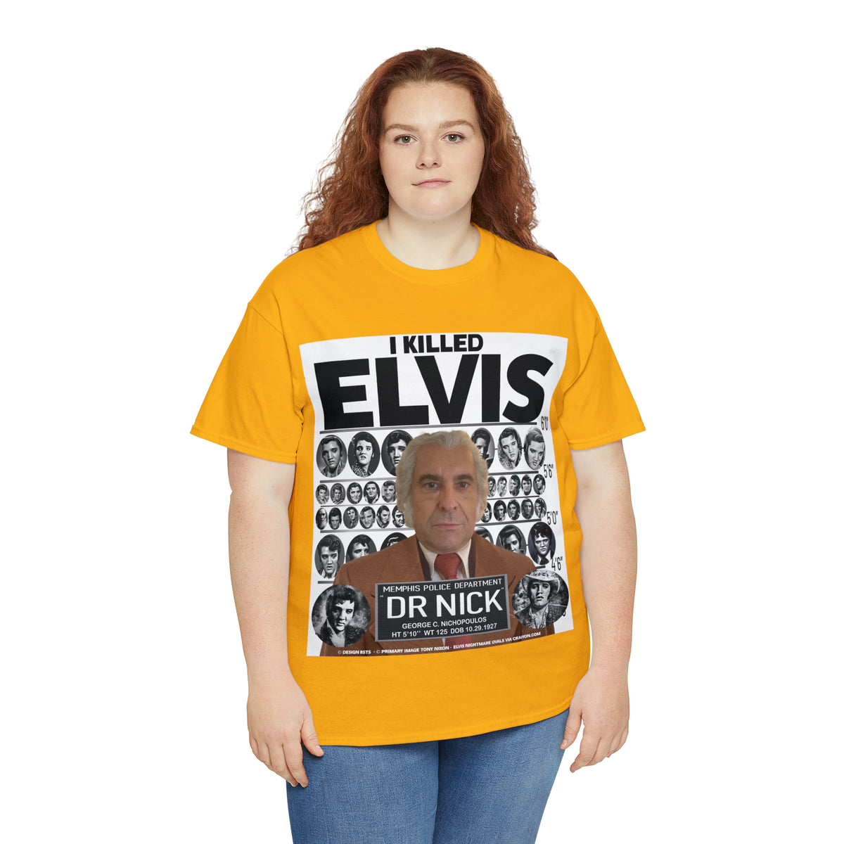 I KI**** ELVIS  - Unisex Heavy Cotton Tee - AUS