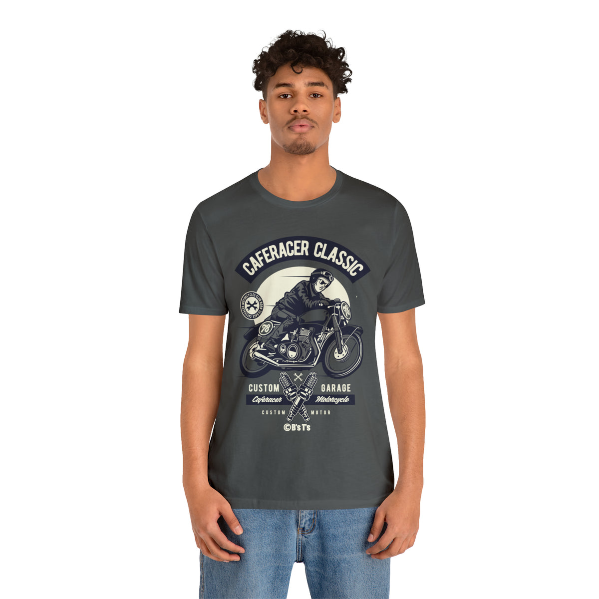 CAFE RACER Classic - Unisex Jersey Short Sleeve Tee
