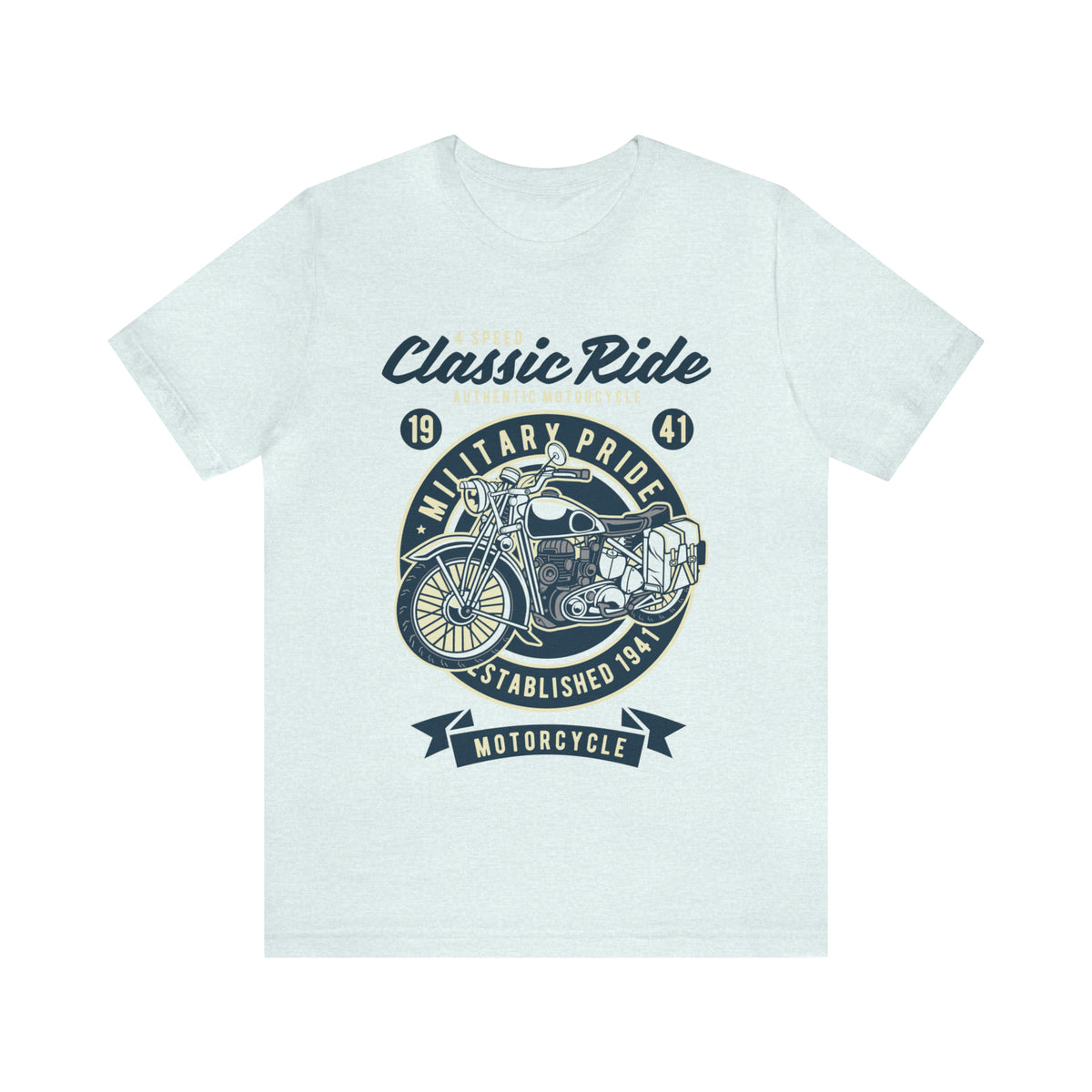 MILITARY RIDE Classic Pride - Unisex Jersey Short Sleeve Tee