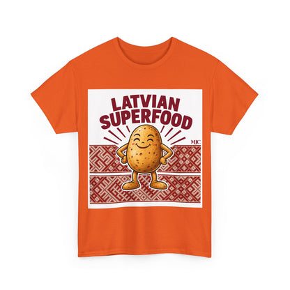 Latvian Superfood T-Shirt | Funny Latvian Potato Gift | BalticAF