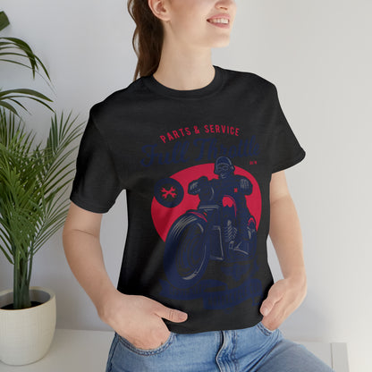 FULL THROTTLE Parts & Service - Unisex Jersey Short Sleeve Tee