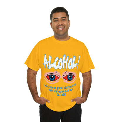 "ALC****" vs Salad - Funny Unisex Heavy Cotton Tee - AUS