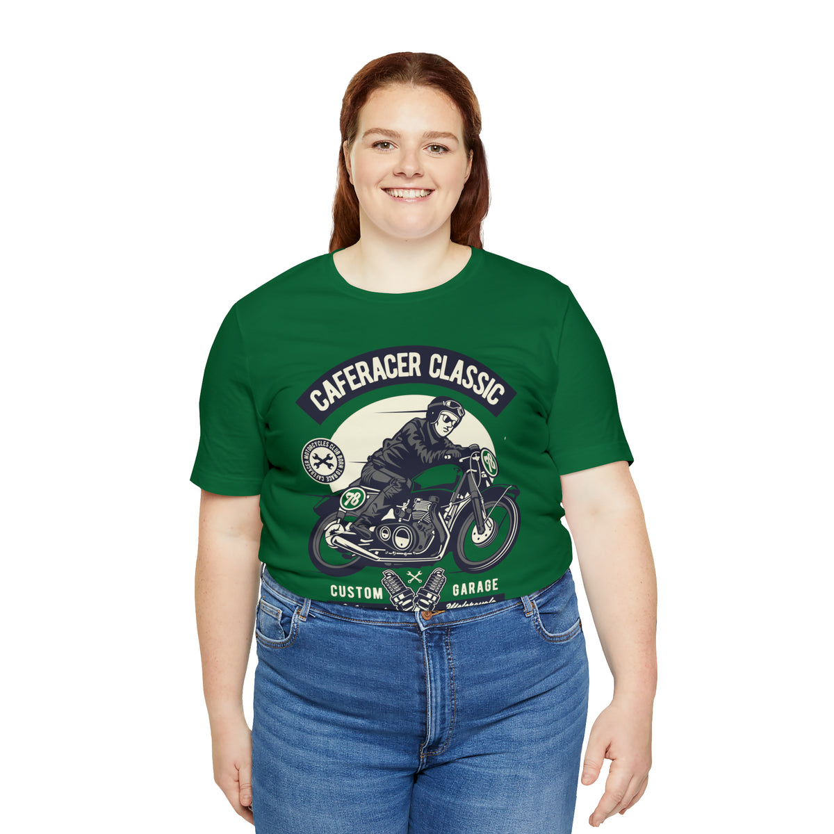 CAFE RACER Classic - Unisex Jersey Short Sleeve Tee