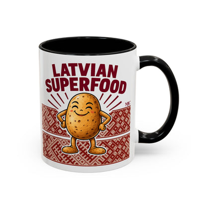 Latvian Superfood Mug | Funny Potato Gift | BalticAF