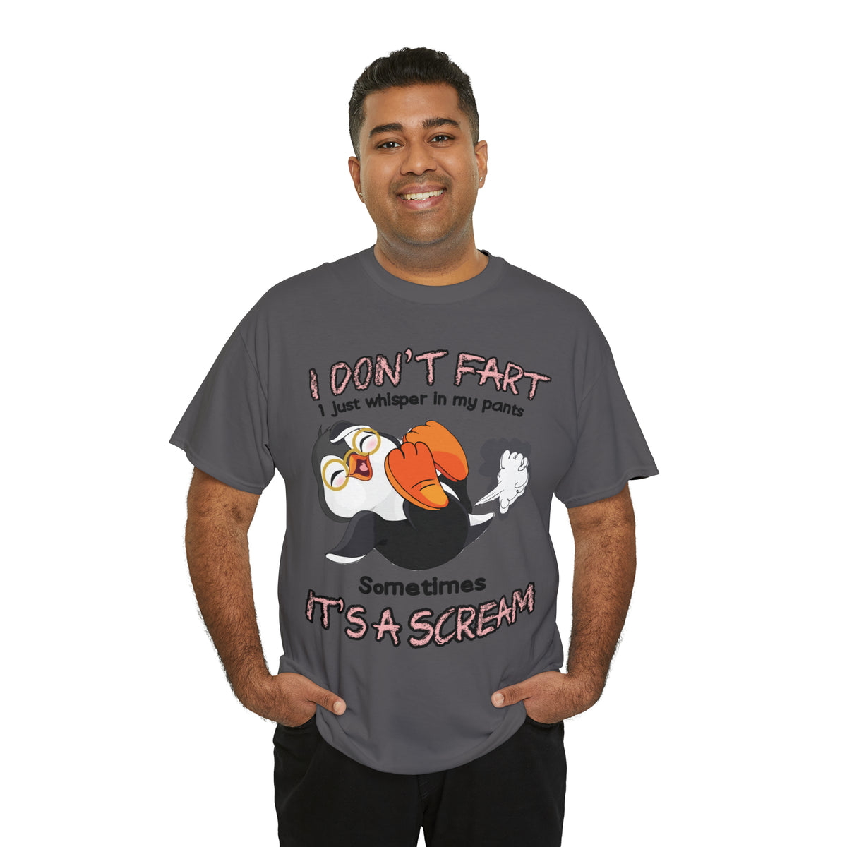 I DON'T FA*T - Funny Unisex Heavy Cotton Tee - USA