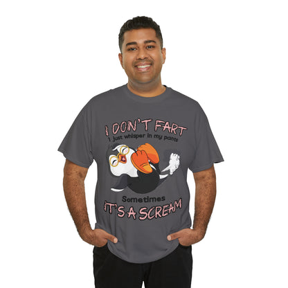 I DON'T FA*T - Funny Unisex Heavy Cotton Tee - USA