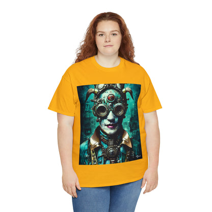 CYBER-STEAMPUNK LORD - Airt on a Shirt  - Unisex Heavy Cotton Tee - AUS